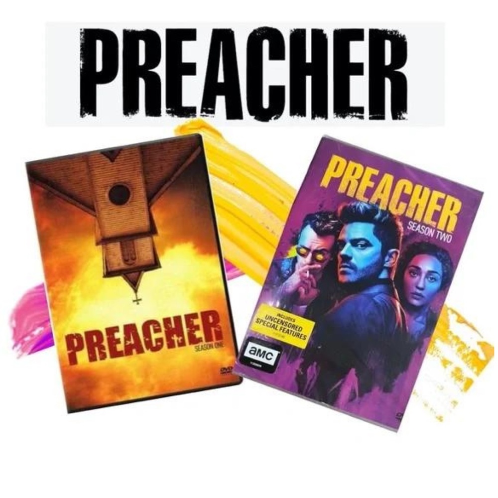 Preacher Season 1 & 2 DVD's